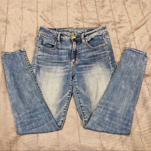 American Eagle High Waisted Skinny Jeans